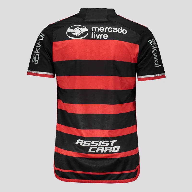 Camisa Flamengo I 24/25 Masculina - Lançamento Com Todos Os Patrocícios