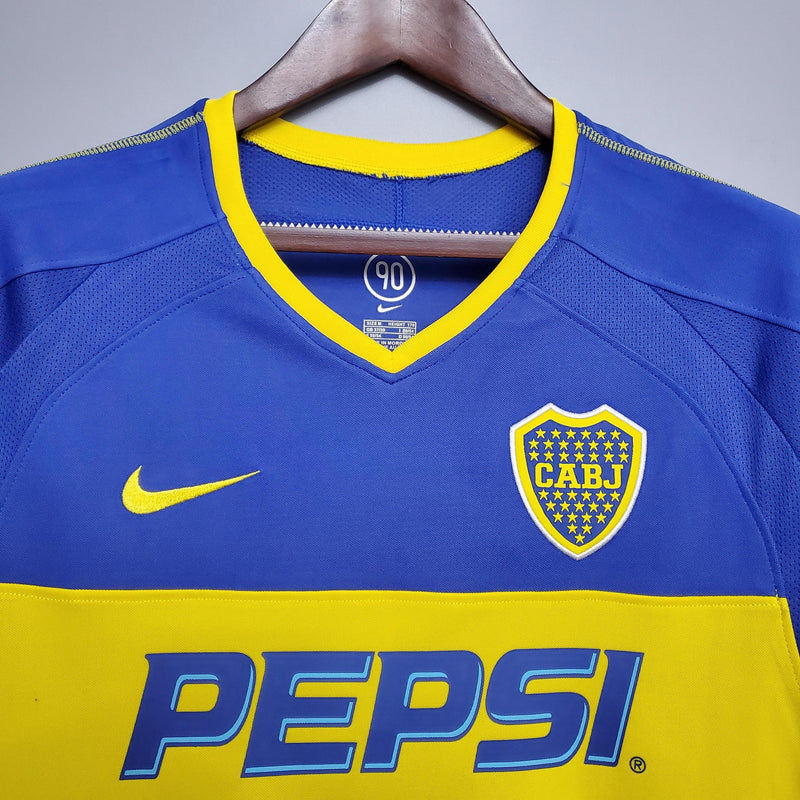 Camisa Retrô Boca Juniors 2003/04 Home