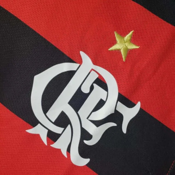 Camisa Retrô Flamengo I Home Nike 2009/10 Vermelho e Preto