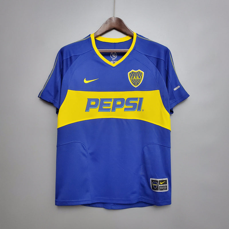 Camisa Retrô Boca Juniors 2003/04 Home