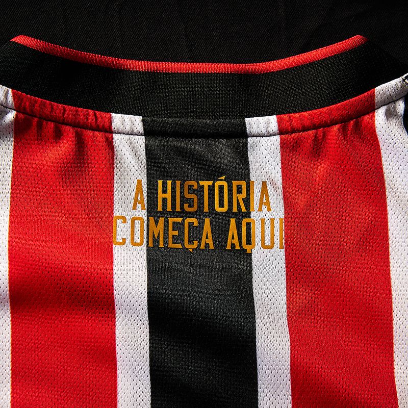 Camisa São Paulo Away 24/25 Torcedor New Balance Feminina - Vermelho e Preto