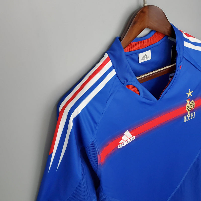 Camisa Retrô Seleção França 2004/04 Home