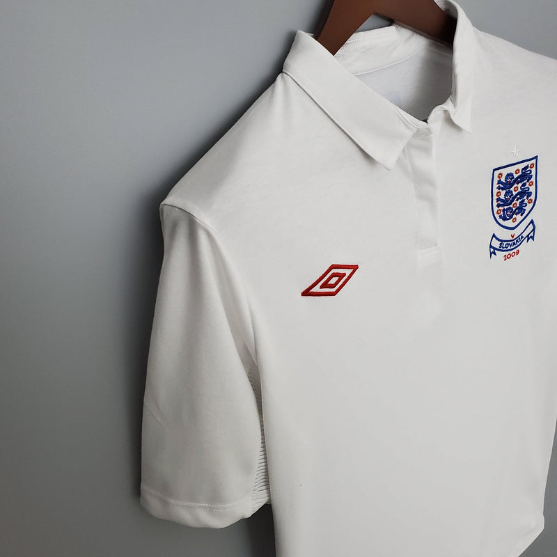 Camisa Retrô Seleção Inglaterra 2010/10 Home