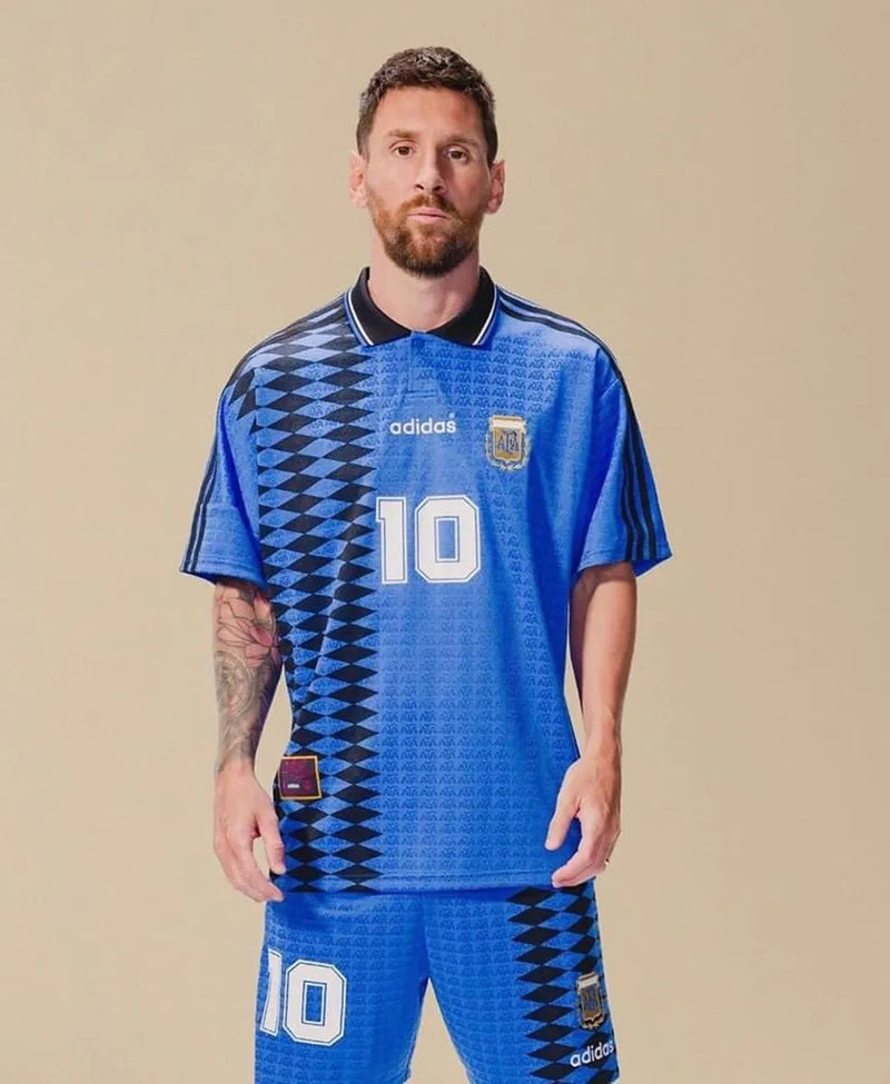 Camisa Argentina Away 1994 - Adidas Retrô Masculina