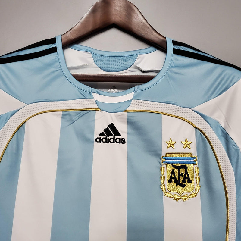 Camisa Retrô Seleção Argentina 2006/06 Home