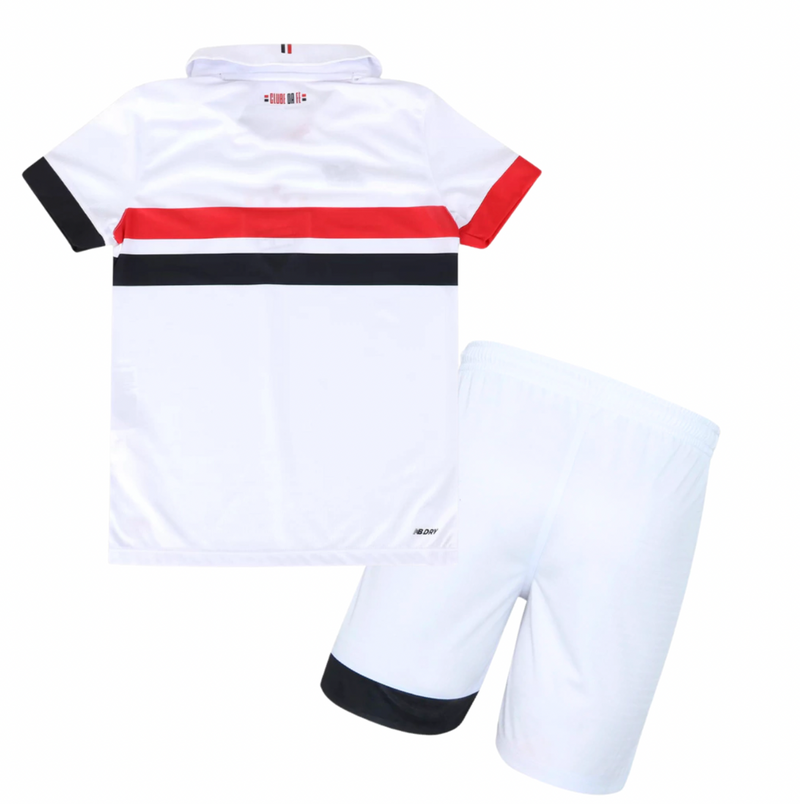 Conjunto Infantil São Paulo l 2024/25 Branco - Modelo Torcedor