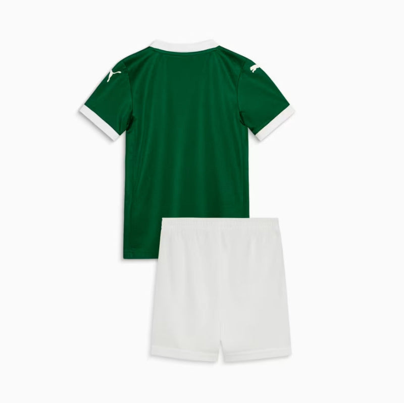 Conjunto Infantil Palmeiras l 2025/26 Verde - Modelo Torcedor Lançamento