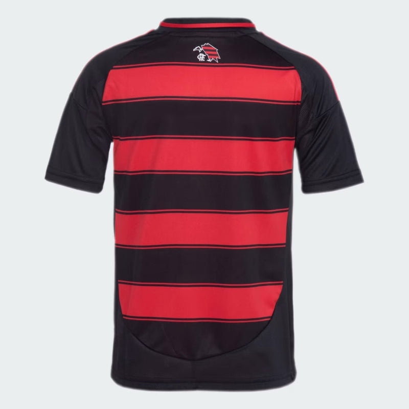 Conjunto Infantil CR Flamengo l 2025/26 Rubro-Negro - Modelo Torcedor Lançamento