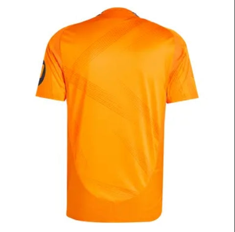 Camisa Real Madrid ll 2024/25 Laranja - Modelo Jogador