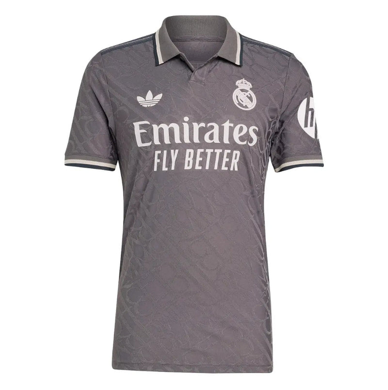 Camisa Real Madrid lll 2024/25 Preta - Modelo Jogador