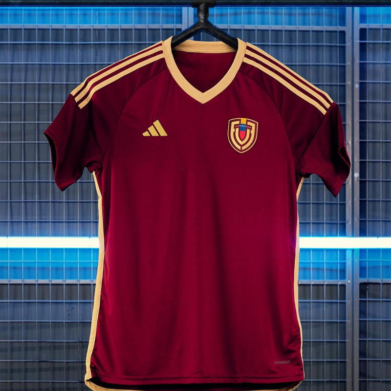 Camisa Venezuela Titular 24/25 - Adidas Torcedor Masculina