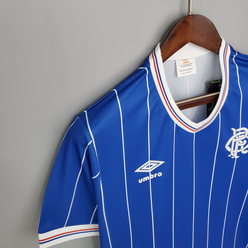 Camisa Rangers Home (1) 1982/83 Umbro Retrô Masculina