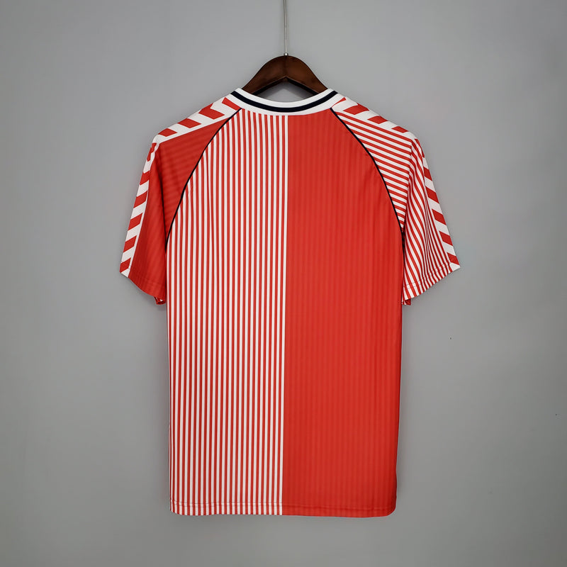 Camisa Dinamarca Home (1) 1986 Hummel Retrô Masculina