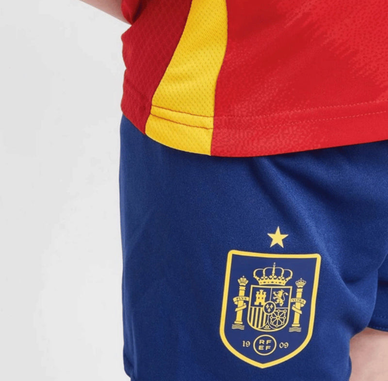 Conjunto Infantil Seleção Espanha l 2024 - Modelo Torcedor