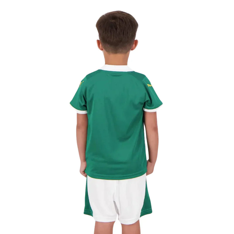 Conjunto Infantil Palmeiras l 2024/25 Verde - Modelo Torcedor