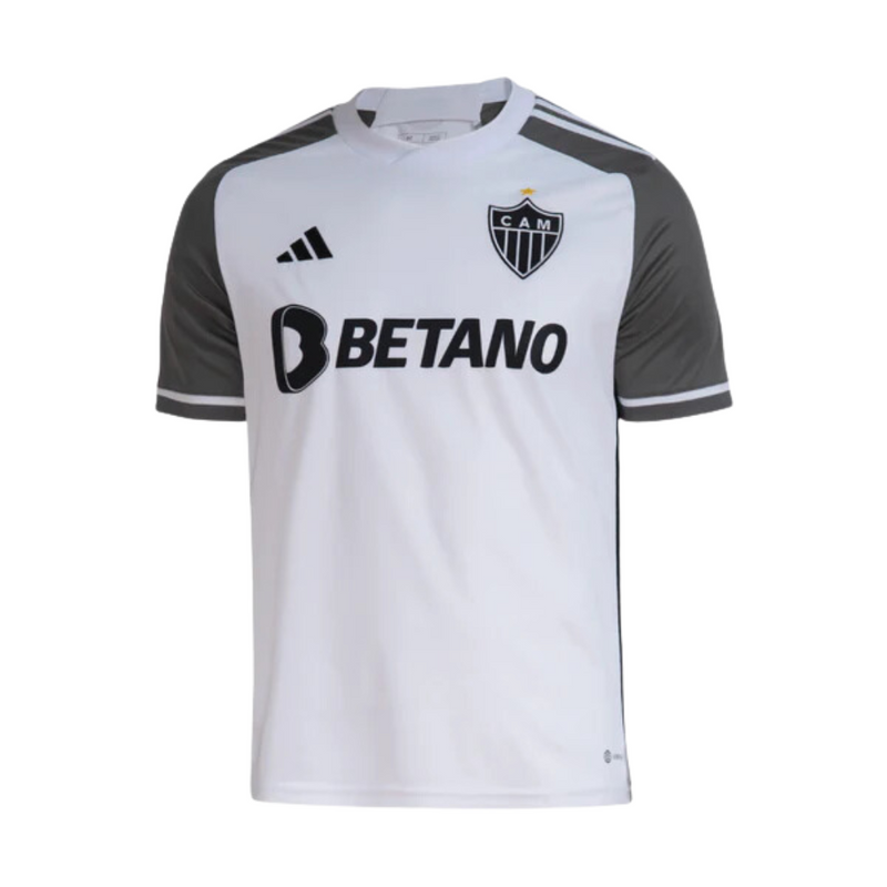 Camisa Atletico Mineiro II Reserva 23/24 - Adidas Torcedor Masculina - Branca com preto