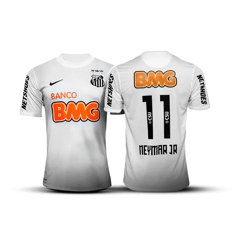 Camisa Retrô Santos I Home 2012/13 Nike: Neymar Jr