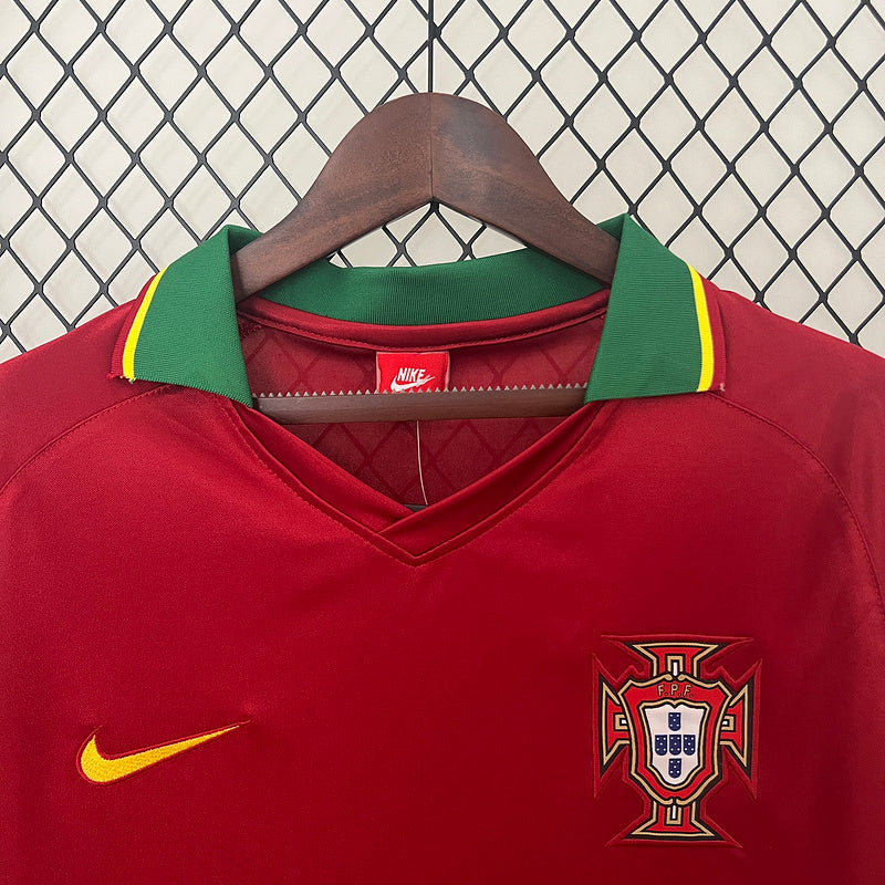 Camisa Retrô Seleção Portugal 1998/98 Home