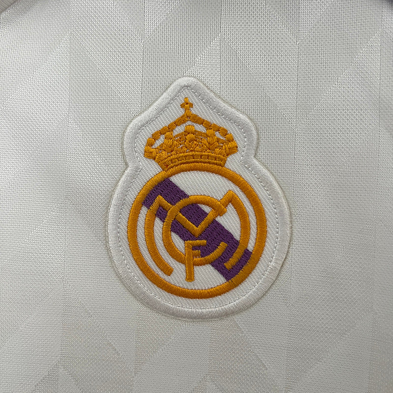 Camisa Retrô Real Madrid 1988/89 Home