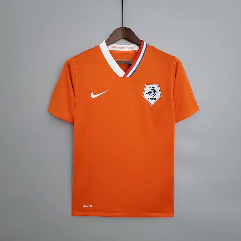 Camisa Holanda Home (1) 2008 Nike Retrô Masculina