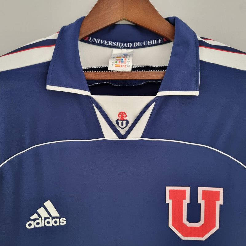 Camisa Universidad de Chile Home (1) 2000/01 Adidas Retrô Masculina