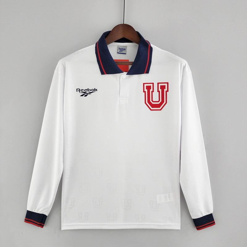 Camisa Universidad De Chile Away (2) 1998 Reebok Retrô Manga Longa Masculina