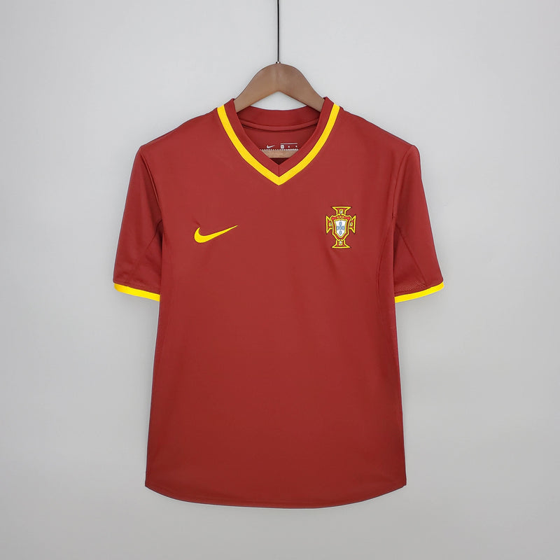 Camisa Portugal Home (1) 2000 Nike Retrô Masculina