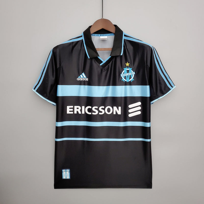 Camisa Olympique de Marseille Third (3) 1999/00 Adidas Retrô Masculina