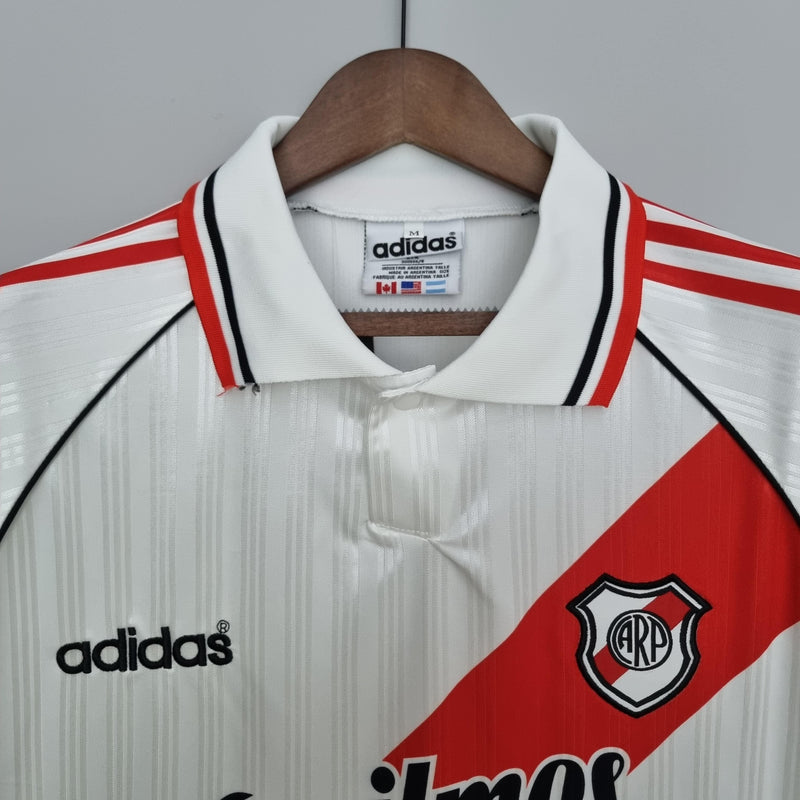 Camisa River Plate Home (1) 1995/96 Adidas Retrô Masculina