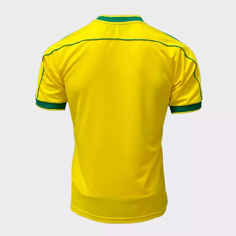 Camisa Retrô Seleção Brasileira 1998 Amarela Masculina