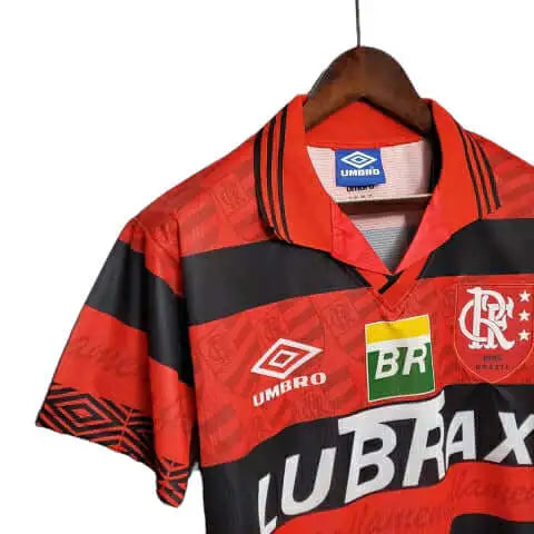 Camisa Flamengo Retrô 1995 Vermelha e Preta – Umbro