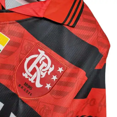 Camisa Flamengo Retrô 1995 Vermelha e Preta – Umbro