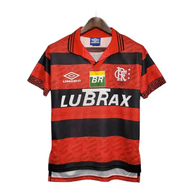 Camisa Flamengo Retrô 1995 Vermelha e Preta – Umbro