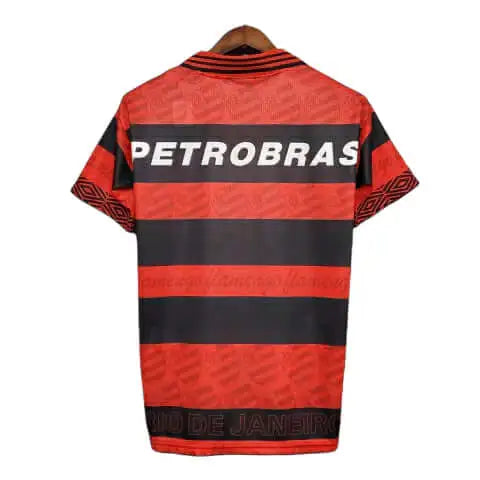 Camisa Flamengo Retrô 1995 Vermelha e Preta – Umbro