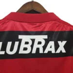 Camisa Retrô Flamengo I Home Adidas 1990/91 Masculino Vermelho e Preto