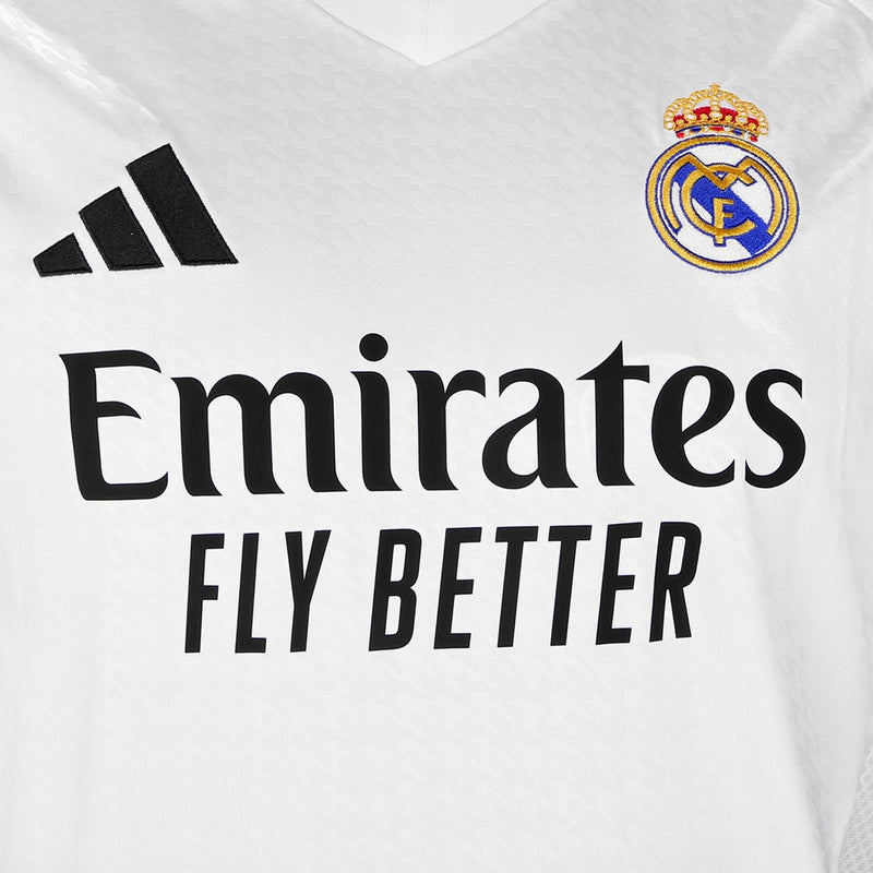 Camisa Real Madrid Home 24/25 Torcedor Adidas Masculina - Branco