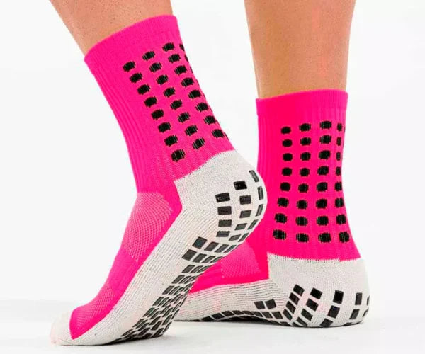 Meia ProSocks® Grip Football - Rosa